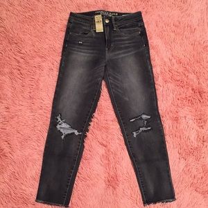 American eagle high-rise jegging cropped